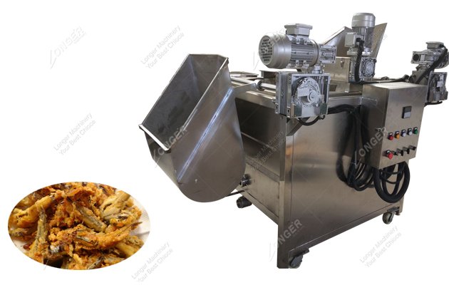 Automatic Fish Frying Machine Automatic Fish Frying Machine