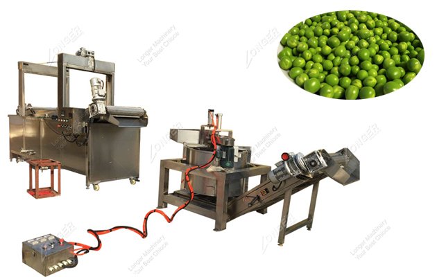 Green Peas Frying Machine Green Peas Frying Machine