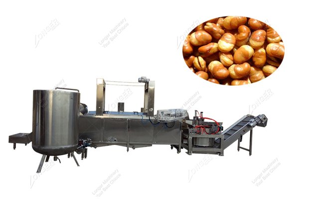Broad Beans Frying Machine Broad Beans Frying Machine