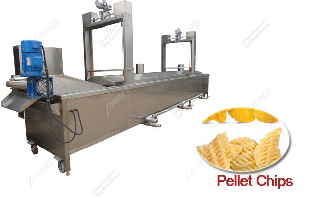 Pellet Chips Frying Line Pellet Chips Frying Line