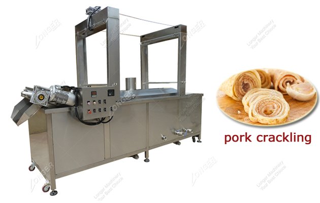 Pork Crackling Frying Machine|Pig Skin Fryer Equipment 